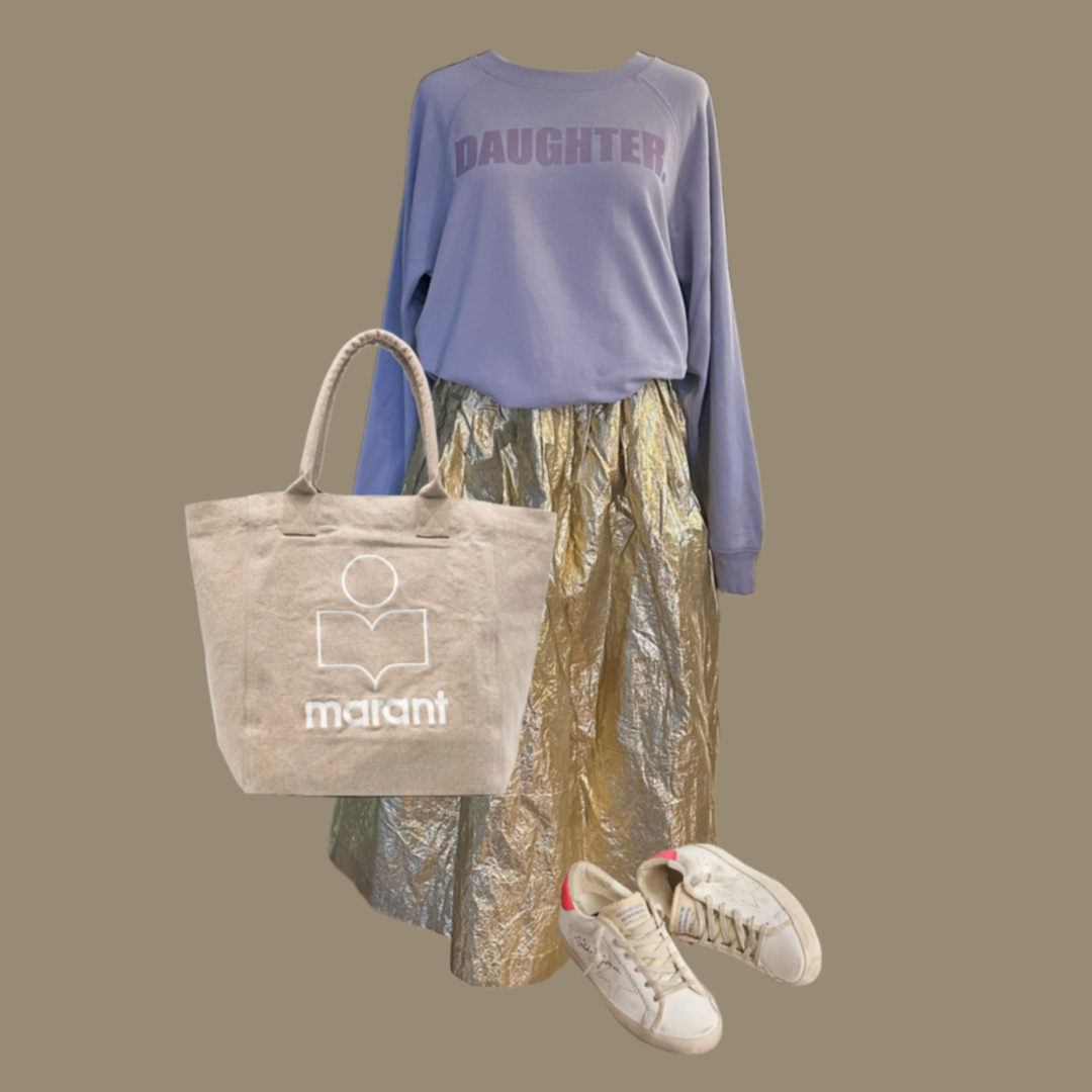 Hanging out in the Marais with our Sweatshirt