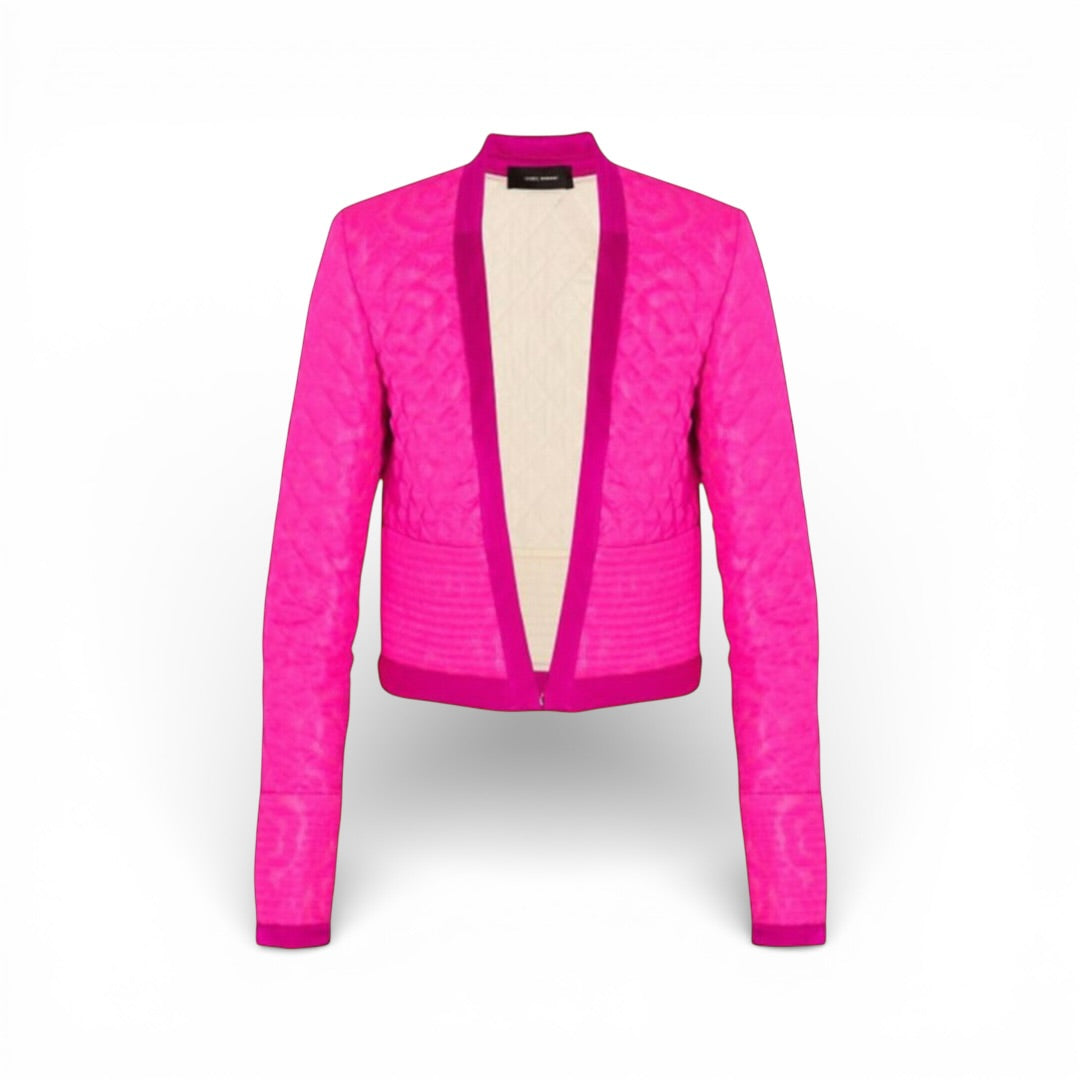 Isabel Marant SILK CROPPED JACKET