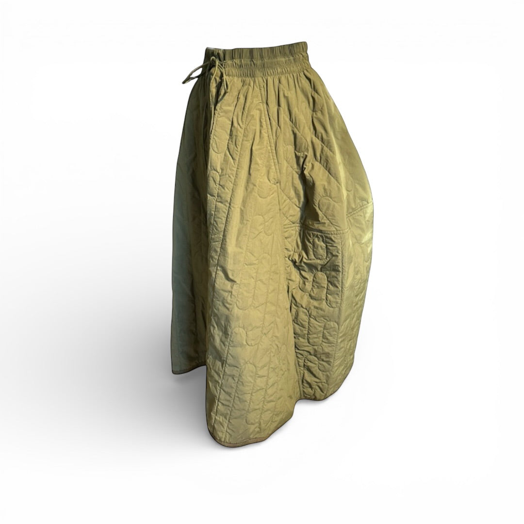 Y3 olive skirt