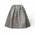 Cecilie Bahnsen Mala Floral Quilted Skirt The Cotswolds Daughter
grey designer A-line skirt women
Cecilie Bahnsen camellia inspired skirt
luxury floral quilted skirt editorial style