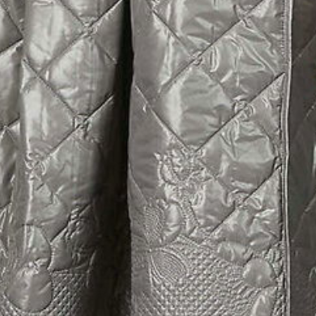 Cecilie Bahnsen Mala Floral Quilted Skirt The Cotswolds Daughter
grey designer A-line skirt women
Cecilie Bahnsen camellia inspired skirt
luxury floral quilted skirt editorial style