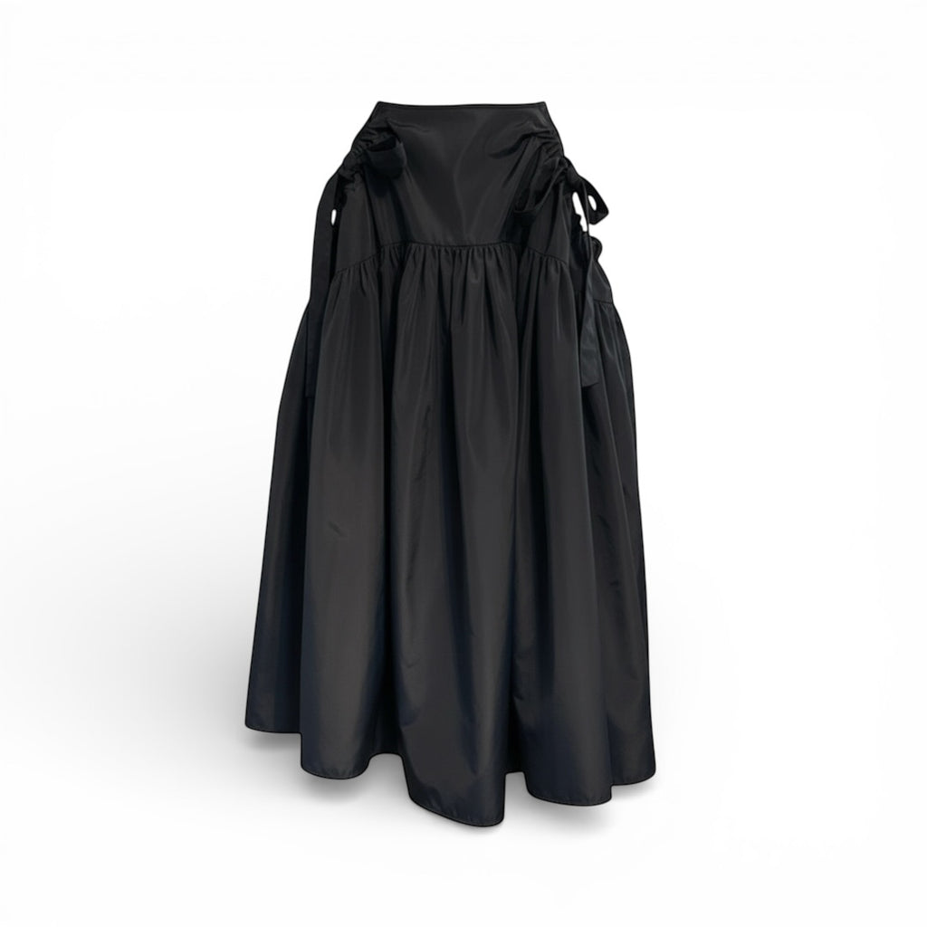 Cecilie Bahnsen technical nylon skirt The Cotswolds Daughter
ultra ornate designer skirt women
Cecilie Bahnsen statement skirt editorial style
luxury sculptural skirt women