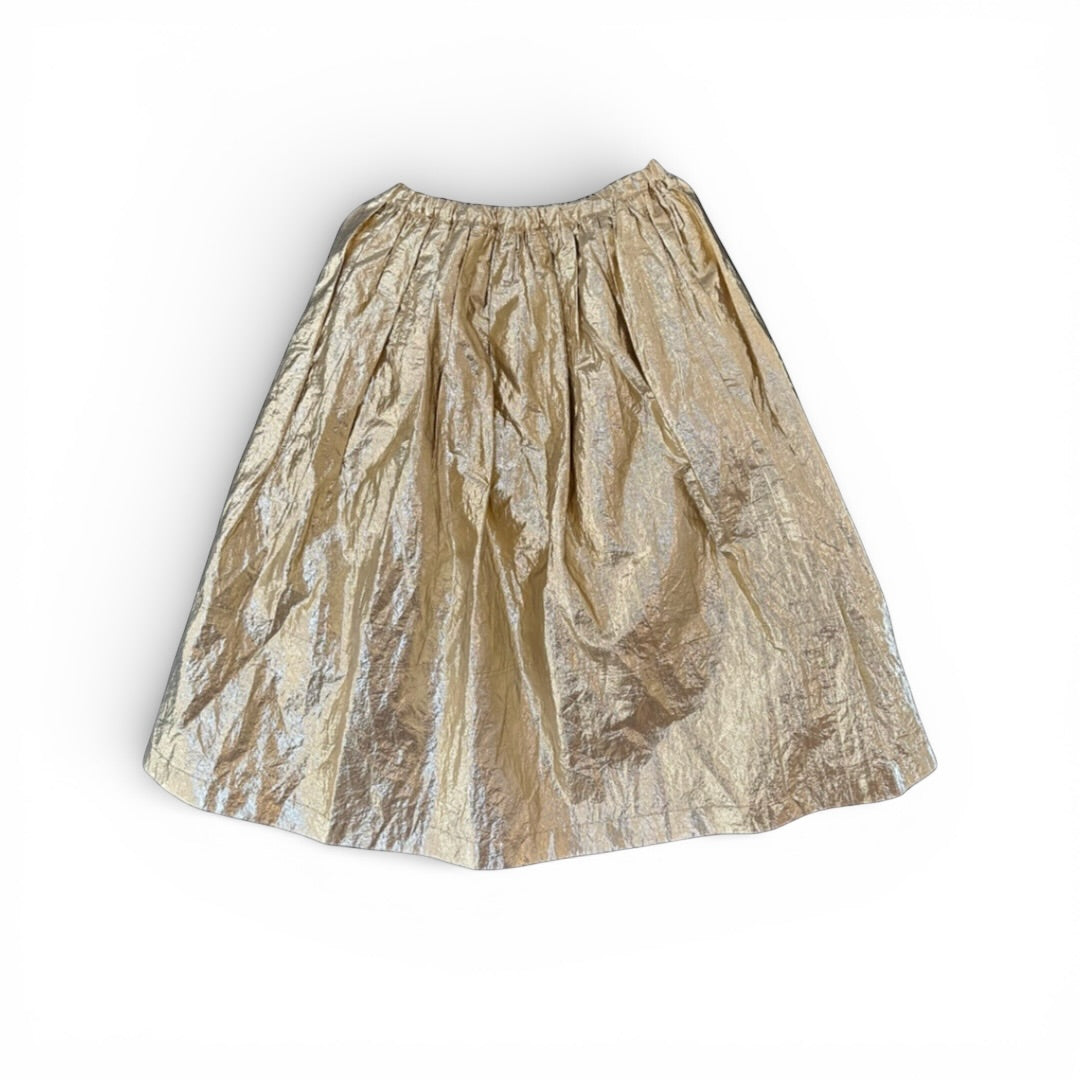 Gold Skirt The Cotswolds Daughter
contemporary gold skirt women
statement gold skirt editorial style
elegant womens gold skirt
