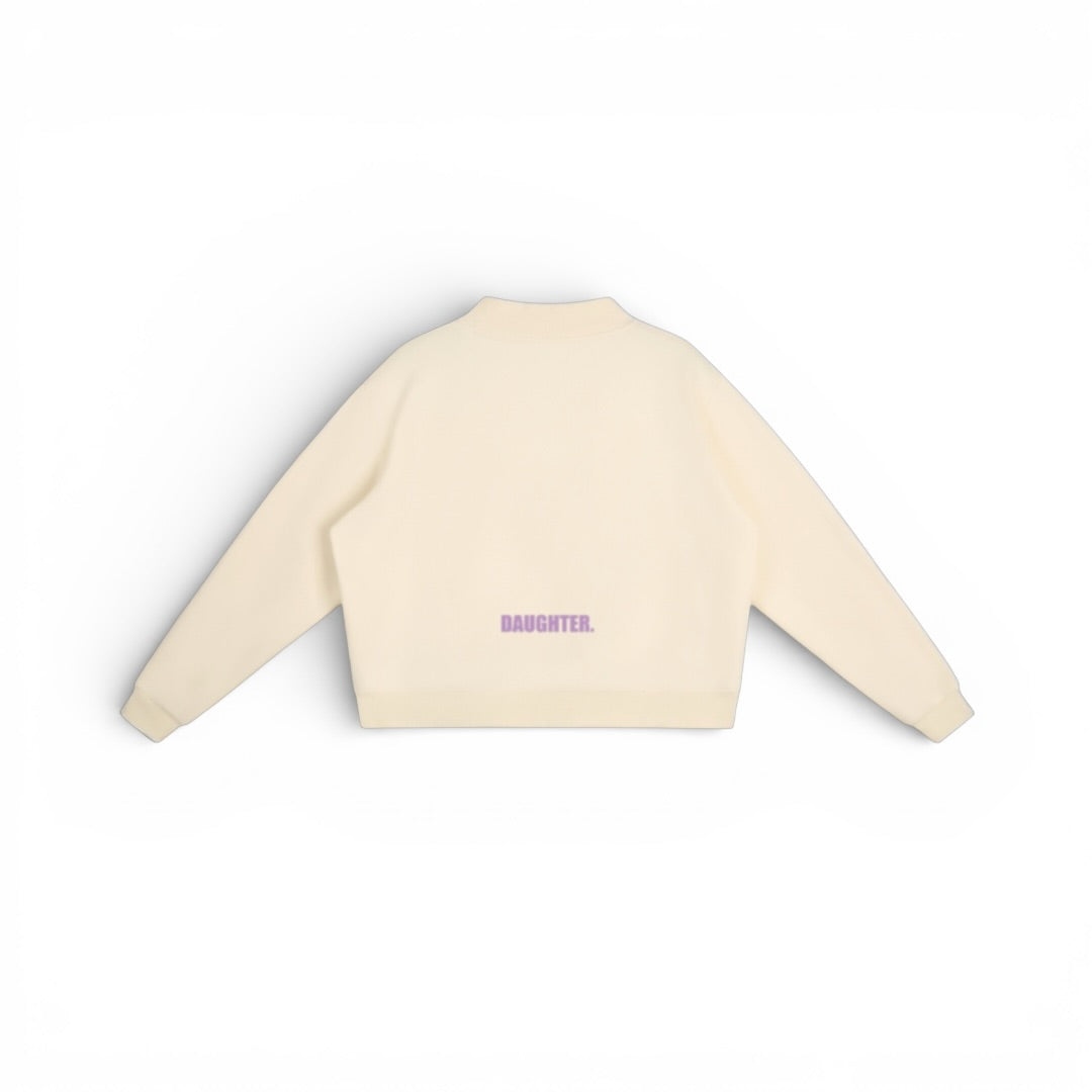 cream violet dot womens sweater The Cotswolds Daughter
parisian style dot sweatshirt women
cream violet statement sweater women
womens casual parisian sweatshirt