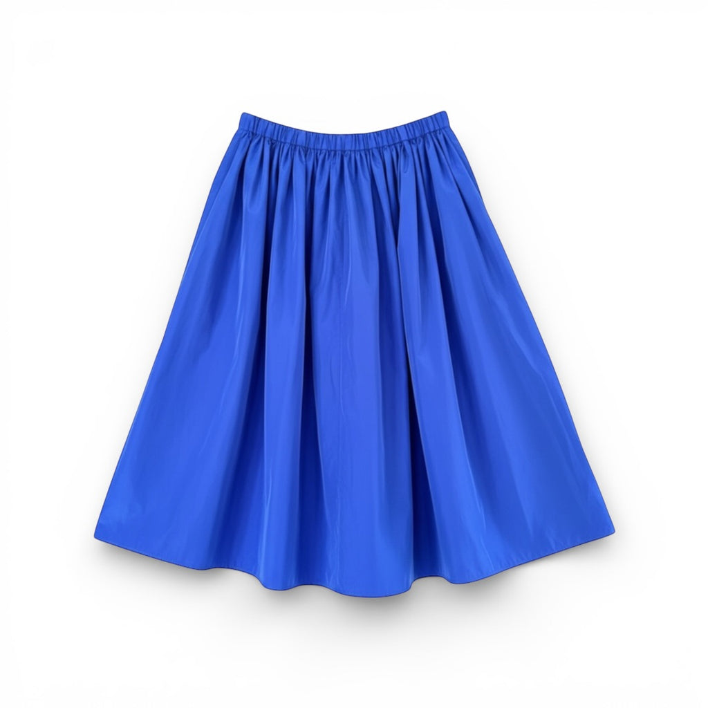 COS Taffeta Skirt The Cotswolds Daughter
electric blue statement skirt women
blue taffeta skirt editorial style
contemporary COS skirt women