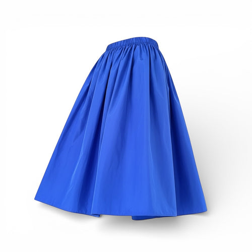 COS Taffeta Skirt The Cotswolds Daughter
electric blue statement skirt women
blue taffeta skirt editorial style
contemporary COS skirt women