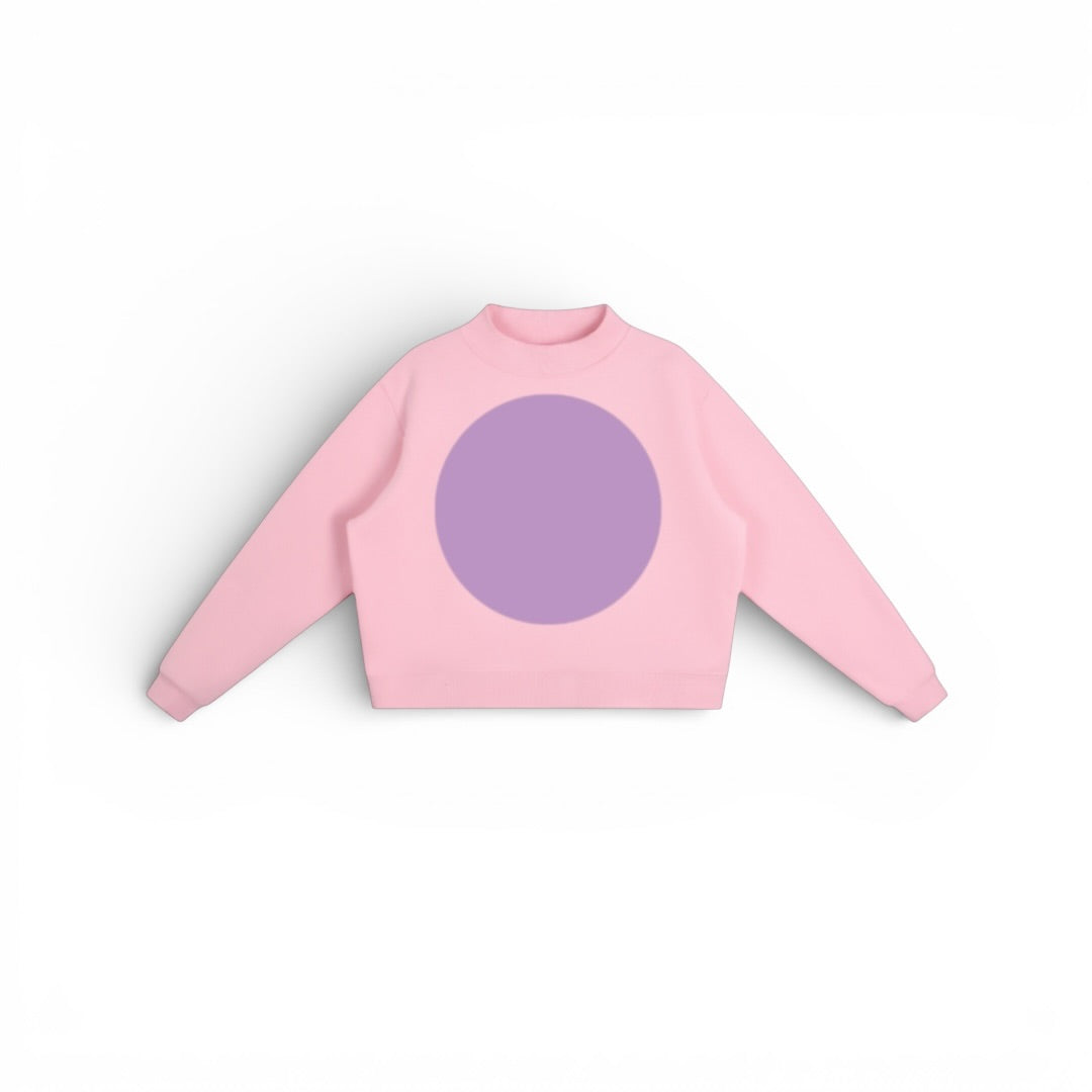 The Big Dot Sweater Violet & Pink
