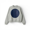 The Big Dot Sweater Grey & Navy