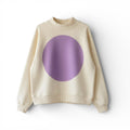 The Big Dot Sweater Cream & Violet