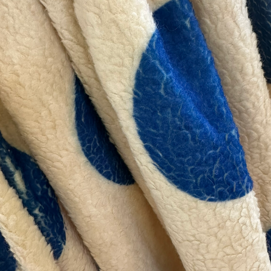 Oversized Polka Dot Skirt | Textured Statement Skirt | Vintage | The Cotswolds Daughter