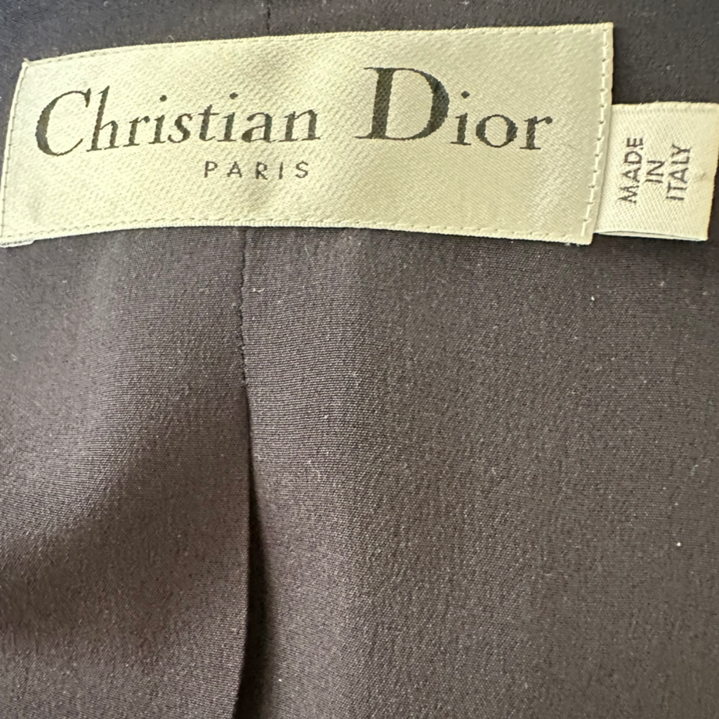 Dior blazer The Cotswolds Daughter
wool silk Dior blazer women
designer tailored blazer Dior
luxury vintage Dior blazer