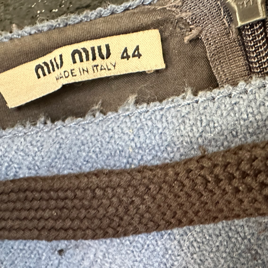 Miu Miu vintage skater skirt The Cotswolds Daughter
vintage Miu Miu skirt with original belt
designer skater skirt women
rare vintage Miu Miu fashion skirt