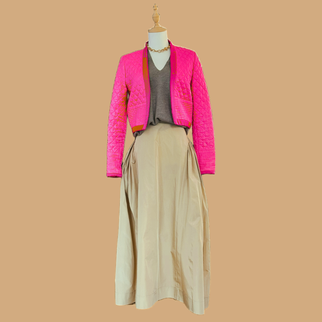 Isabel Marant SILK CROPPED JACKET